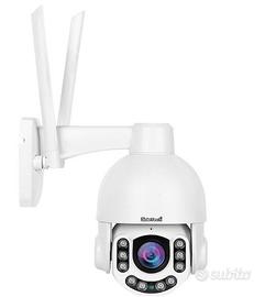 Telecamera da esterno WiFi PTZ JideTech da 5MP