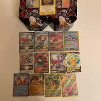 Lotto carte Pokemon