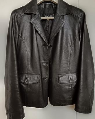 giacca donna vera pelle 