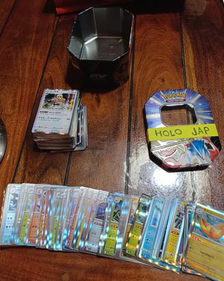 carte Pokemon giapponesi holo JAP 