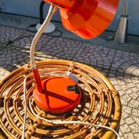Lampada Space Age Arancione - Design Anni '70