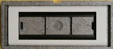 Placca bianca 4716BA BTICINO LIVING CLASSIC 6 P