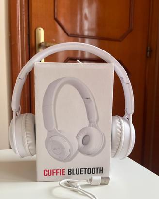 Cuffie Bluetooth bianche