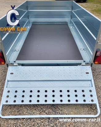 CARRELLO RIMORCHIO CRESCI PT6CA RAMPA DI SALITA