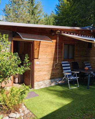 Bungalow arredato in campeggio -Valsassina