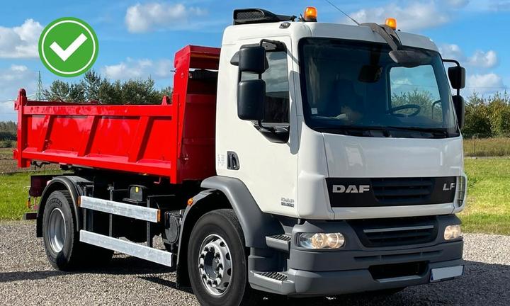 DAF LF 55.300 Ribaltabile posteriore Euro 5