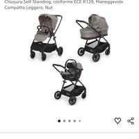 ovetto e carrozzina peg-perego con ruote 