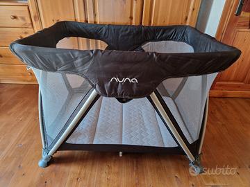 Lettino da viaggio Nuna Sena Aire e borsa original