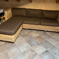 Divano etnico banano 3 set federe