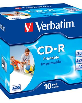 47 CD-R VERBATIM Stampabili Inkjet
