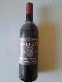 Bottiglia vino brunello Montalci biondi santi 1971