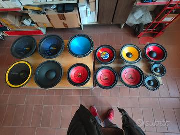 Woofer da 10 e 12 pollici passivi