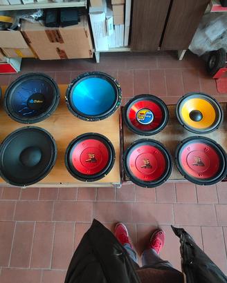 Woofer da 10 e 12 pollici passivi