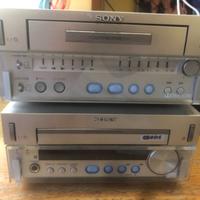 Stereo Sony + casse e telecomando