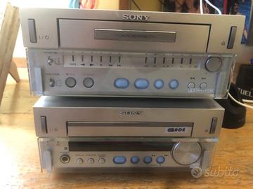 Stereo Sony + casse e telecomando