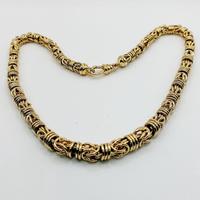 Girocollo maglia bizantina oro 18 kt gr 58.80