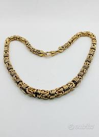Girocollo maglia bizantina oro 18 kt gr 58.80