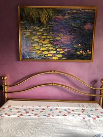 Letto Ottone bagno oro