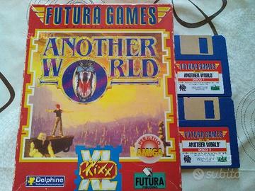 Another world amiga manuale retro vintage