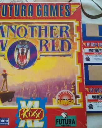 Another world amiga manuale retro vintage