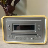 Radio CD Sveglia Sonoro Cube giallo
