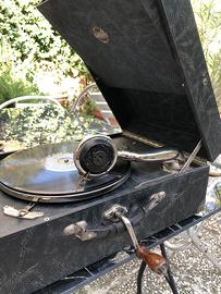 Grammofono a valigetta anni '20/'30