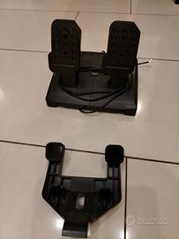 Volante con pedali Playstation + PS4 + giochi vari