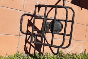 porta ruota di scorta x vespa