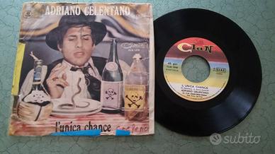 Adriano Celentano Clan 45 giri L'Unica Chance