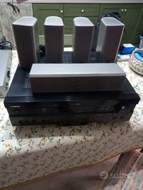 stereo Yamaha cassa 5 amplificatore 