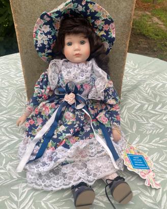 Bambola di Porcellana Vintage "The Promenade Colle