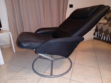 poltrona pelle malung ikea