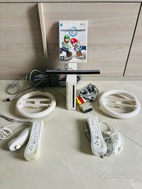 Nintendo wii accessoriata + Mario kart