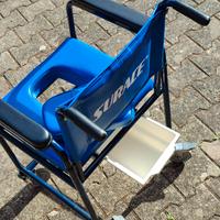 Surace Sedia a rotelle con WC