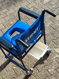 Surace Sedia a rotelle con WC