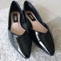 Scarpe Ballerina ZIGN Patente Black Taglia.37