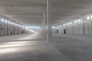 Capannone industriale in costruzione
