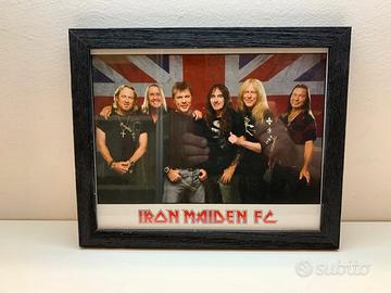 Cornice con foto Iron Maiden official fan club