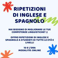 Ripetizioni inglese/spagnolo