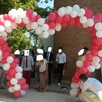 telaio cuori in ferro