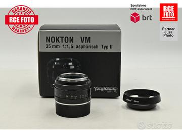Voigtlander Nokton 35 F1.5 VM ASPH Typ II (Leica)