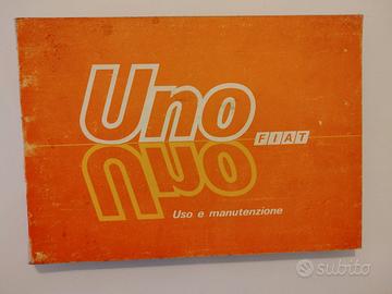 Manuale Fiat Uno uso e manutenzione