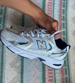 New Balance 530 bianche e blu nuove n. 40