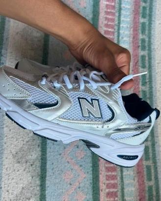 New Balance 530 bianche e blu nuove n. 40