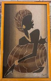 Quadro decorativo africa