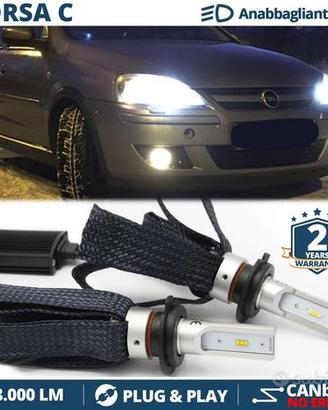 Kit Lampadine LED H7 per Opel CORSA C Luce Bianca