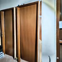 Lotto 8 Porte Interne Legno Tanganica Noce.