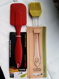 SPATOLA + PENNELLO IN SILICONE