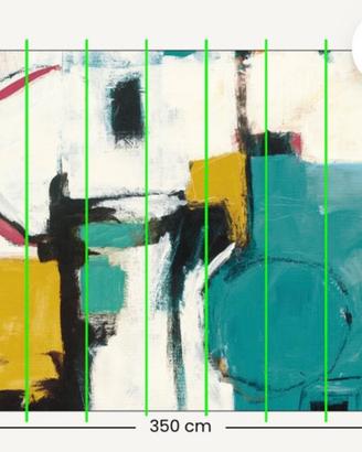 Carta da parati arte Canvas Catalina Cubes