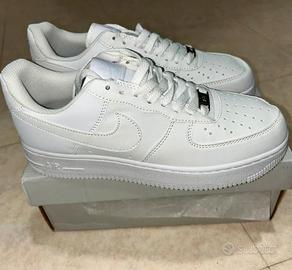 Nike Air Force 1 Bianche 43 Nuove Originali